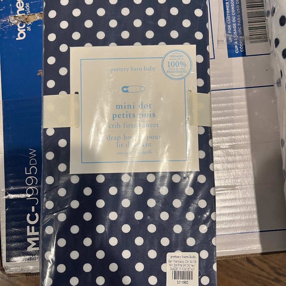 Pottery Barn Crib Sheets